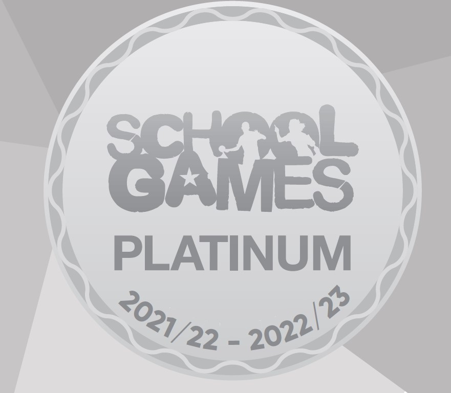 Platinum School Games Mark award